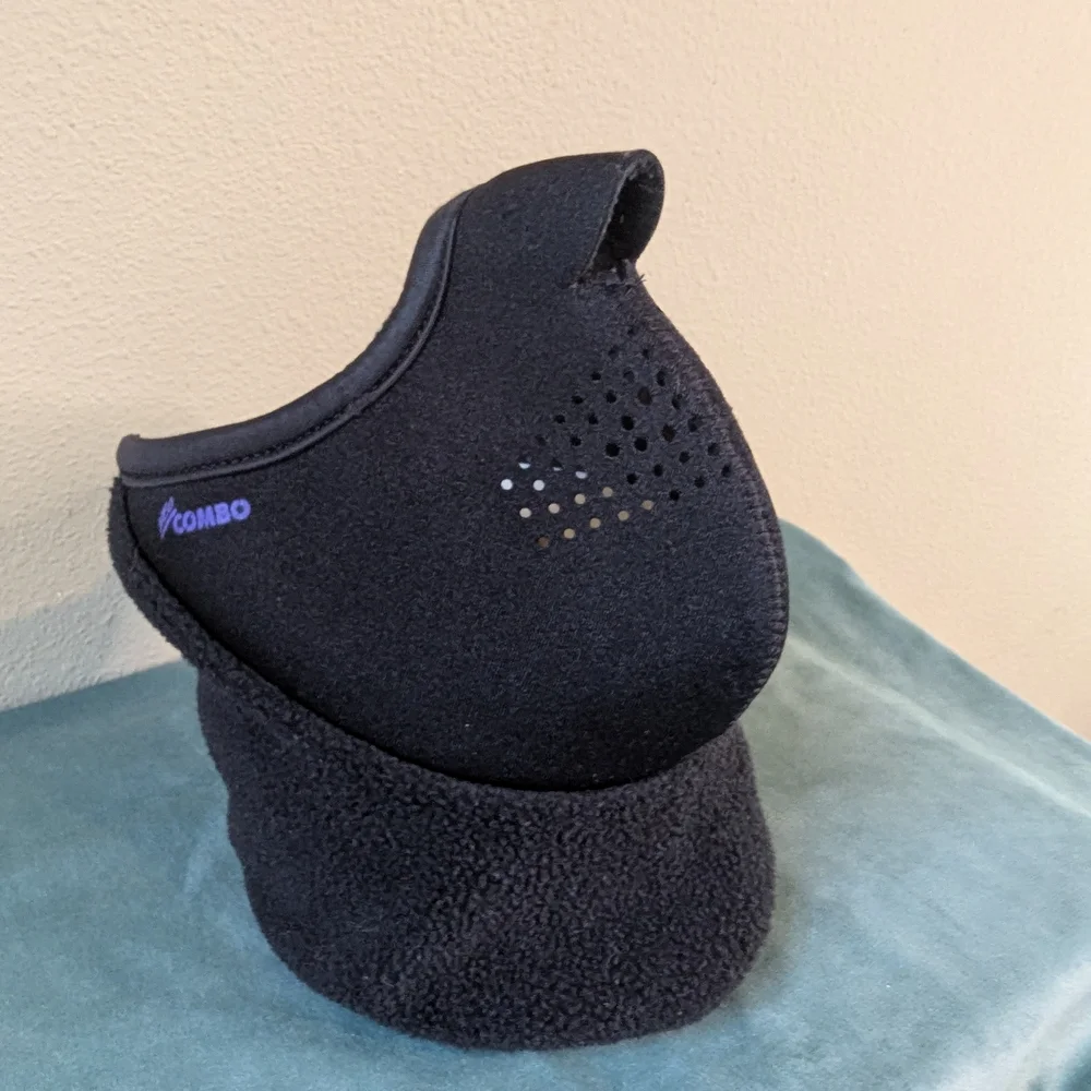 Seirus Black Performance Fleece Face Mask